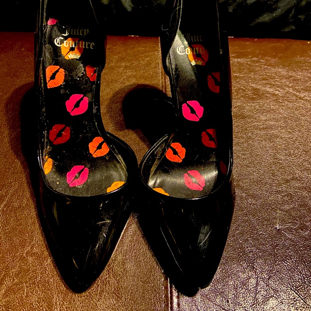 Juicy Couture Patent Leather Pumps- Size 8